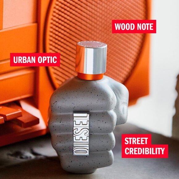 Diesel Only the Brave Street for Men 2.5 OZ Bergamot, vetiver, Licorice & Basil - Picture 3 of 5